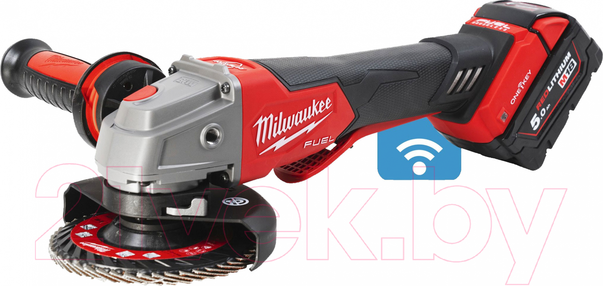 Угловая шлифовальная машина Milwaukee M18ONEFSAG125XPDB-502X / 4933478435