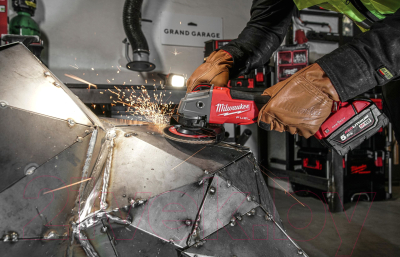 Угловая шлифовальная машина Milwaukee M18ONEFSAG125XPDB-502X / 4933478435