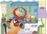 

Пазл Dodo, Развлечения хомячков / 300543