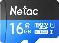 Карта памяти Netac MicroSD P500 Standard 16GB (NT02P500STN-016G-S) - 