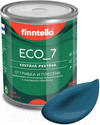 Краска Finntella Eco 7 Myrsky / F-09-2-1-FL011 (900мл, бирюзовый)