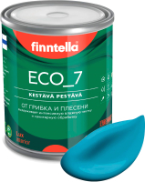Краска Finntella Eco 7 Meri Aihio / F-09-2-1-FL015 (900мл, голубой) - 