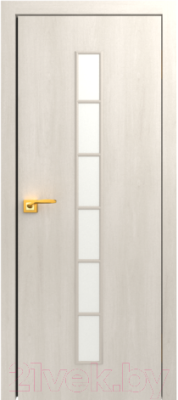 Дверь межкомнатная Юни Стандарт 12 60x200 (дуб беленый)