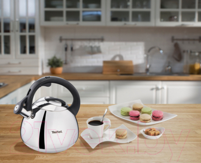 Чайник со свистком Tefal Kettle ss induction / K2481574