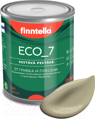 Краска Finntella Eco 7 Wai / F-09-2-1-FL023 (900мл, серо-зеленый)