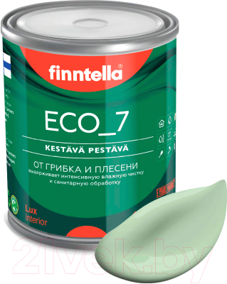 Краска Finntella Eco 7 Omena / F-09-2-1-FL027 (900мл, светло-зеленый)