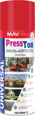 

Эмаль, PressTon RAL9005 Акриловая матовая