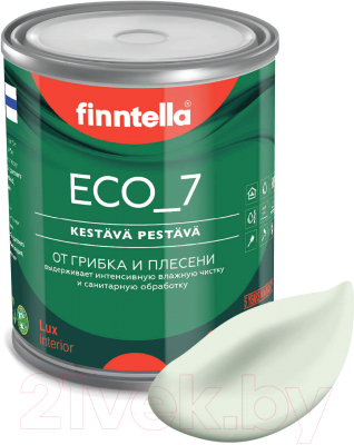 Краска Finntella Eco 7 Kalpea / F-09-2-1-FL029 (900мл, бледно-зеленый)
