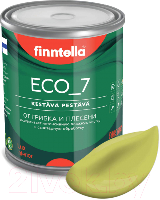 Краска Finntella Eco 7 Lahtee / F-09-2-1-FL031 (900мл, светло-зеленый)