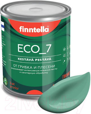 Краска Finntella Eco 7 Jade / F-09-2-1-FL036 (900мл, бирюзовый)