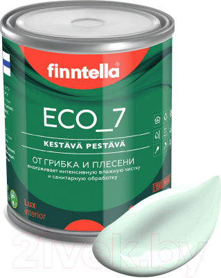 Краска Finntella Eco 7 Lintu / F-09-2-1-FL040 (900мл, бледно-бирюзовый)
