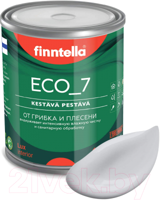 Краска Finntella Eco 7 Pikkukivi / F-09-2-1-FL048 (900мл, светло-серый)