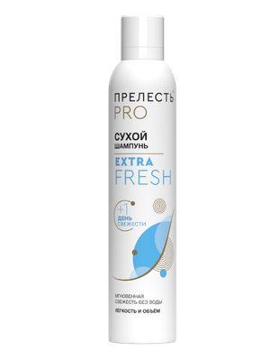 Сухой шампунь для волос Прелесть Professional Extra Fresh