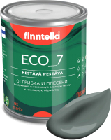 Краска Finntella Eco 7 Salvia / F-09-2-1-FL051 (900мл, серо-зеленый) - 