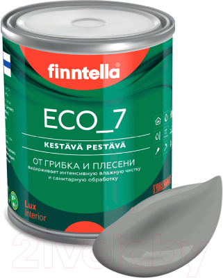 Краска Finntella Eco 7 Kivia / F-09-2-1-FL059 (900мл, серый)
