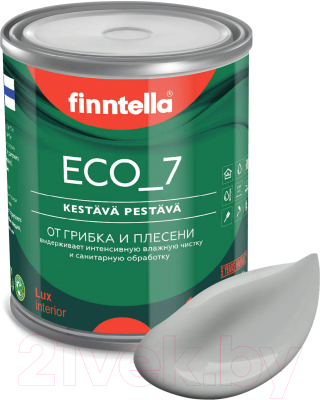 Краска Finntella Eco 7 Joki / F-09-2-1-FL060 (900мл, серый)