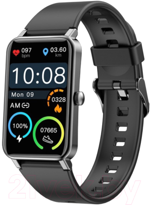 Умные часы Globex Smart Watch Fit V79 (черный)