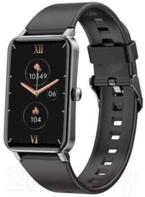 Умные часы Globex Smart Watch Fit V79 (черный)