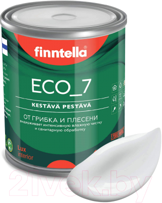 Краска Finntella Eco 7 Platinum / F-09-2-1-FL064 (900мл, бело-серый)