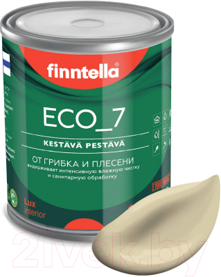 Краска Finntella Eco 7 Hiekka / F-09-2-1-FL070 (900мл, светло-песочный)