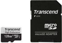 Карта памяти Transcend MicroSDXC 128GB + адаптер (TS128GUSD350V) - 