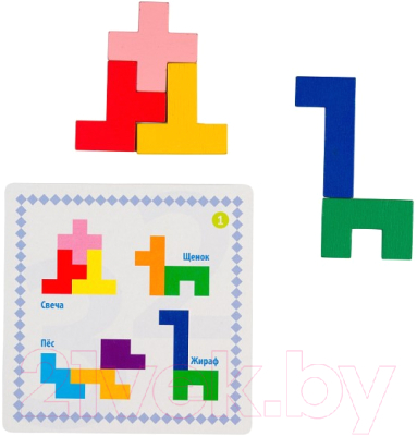 Развивающий игровой набор Step Puzzle Пентамино / 89829