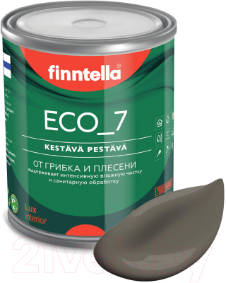 Краска Finntella Eco 7 Mutteri / F-09-2-1-FL073 (900мл, коричневый)