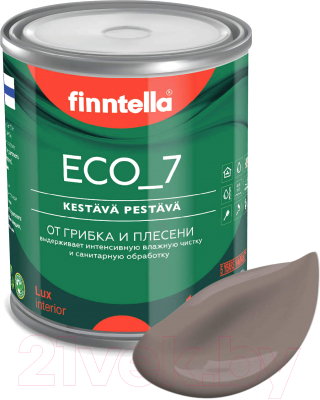Краска Finntella Eco 7 Maitosuklaa / F-09-2-1-FL074 (900мл, коричневый)