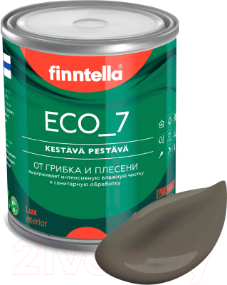 Краска Finntella Eco 7 Taupe / F-09-2-1-FL079 (900мл, серо-коричневый)