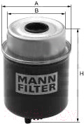 

Топливный фильтр Mann-Filter, WK8124