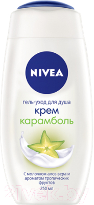 

Гель для душа Nivea, Крем карамболь