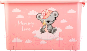 Контейнер для хранения Berossi Mommy love АС 49163000 (розовый)