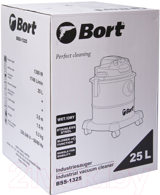 Профессиональный пылесос Bort BSS-1325 (91272218)