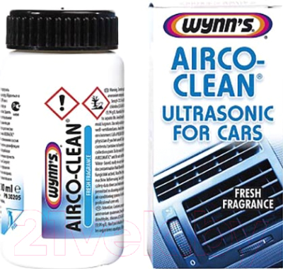 Очиститель системы кондиционирования Wynn's Airco-Clean Ultrasonic for Cars / W30205 (100мл)