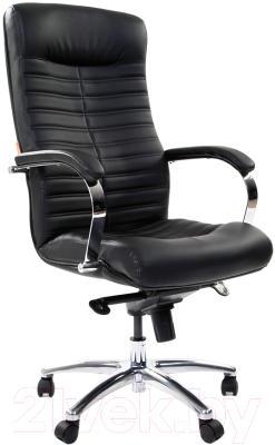 Кресло офисное Chairman 480 (черный кожзам)
