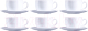 Набор для чая/кофе Luminarc Diwali D8222 - 