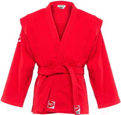 Куртка для самбо Green Hill Junior SCJ-2201 (красный, р.1/140)