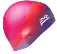 Шапочка для плавания ZoggS Multi Colour Cap / 300603 (фиолетовый/розовый) - 