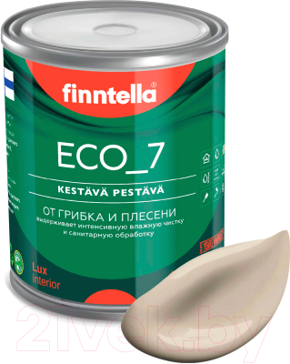 Краска Finntella Eco 7 Norsunluu / F-09-2-1-FL097 (900мл, бежевый)