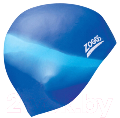 Шапочка для плавания ZoggS Multi Colour Cap / 300603 (голубой/синий)