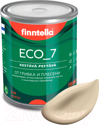 Краска Finntella Eco 7 Kevyt Savi / F-09-2-1-FL099 (900мл, бежевый)