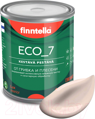 Краска Finntella Eco 7 Makea Aamu / F-09-2-1-FL104 (900мл, бледно-песочный)