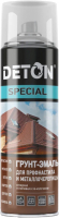 Грунт-эмаль Deton Special Для профнастила и металлочерепицы RAL3005 (520мл, красное вино) - 