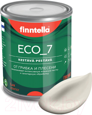 Краска Finntella Eco 7 kuiskaus / F-09-2-1-FL093 (900мл, светло-бежевый)