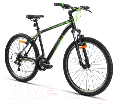 Велосипед AIST Rocky 1.0 26 2022 (18, черный)