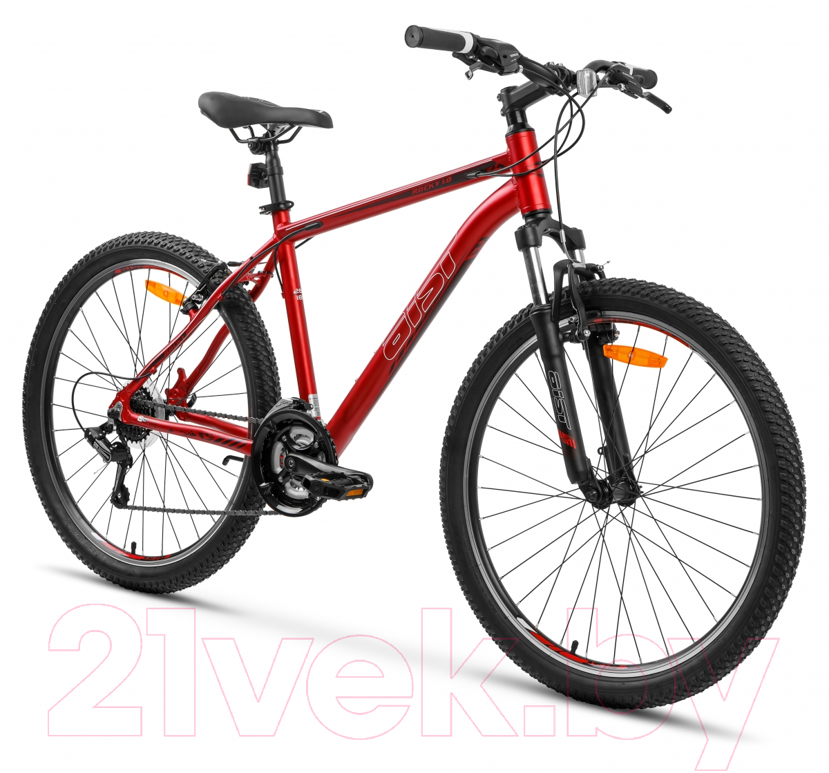 Велосипед AIST Rocky 1.0 26 2022 (16, красный)
