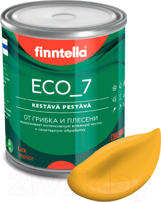 Краска Finntella Eco 7 Okra / F-09-2-1-FL113 (900мл, желто-красный)