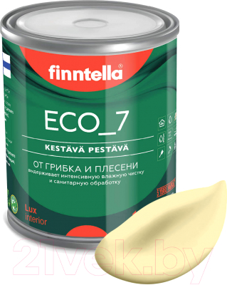 Краска Finntella Eco 7 Sade / F-09-2-1-FL116 (900мл, светло-желтый)