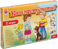 Развивающая игра Радуга Как поступить? / С-1006 - 