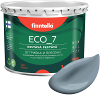 Краска Finntella Eco 7 Harmaa / F-09-2-3-FL005 (2.7л, серо-голубой) - 